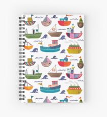 So many boats! Spiral Notebook