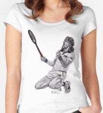 Tennis Borg Women's Fitted Scoop T-Shirt