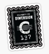 Property of Dimension C-137 Sticker