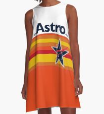 Man or Astro-Man? Vintage Baseball A-Line Dress
