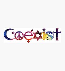 COEXIST Space Photographic Print