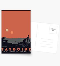 Besuche Tatooine Postkarten