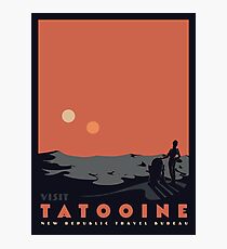 Visit Tatooine Photographic Print