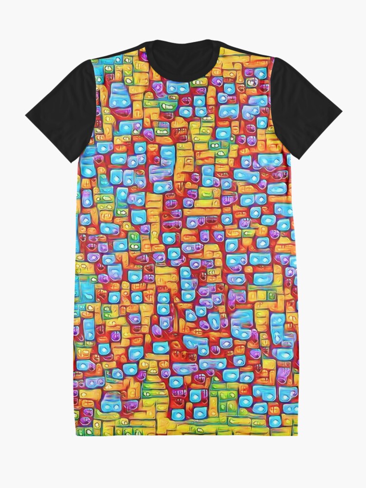 Alternate view of SkyBlue 22% Graphic T-Shirt Dress