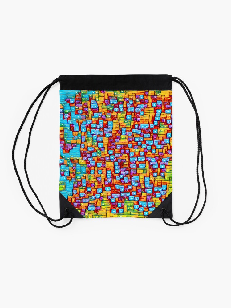 Alternate view of SkyBlue 22% Drawstring Bag