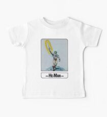 Camiseta para bebés He-Man - He-Man - Diseño de tarjeta de comercio