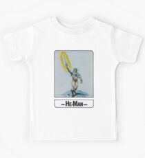 He-Man - He-Man - Trading Card Design Kids Tee
