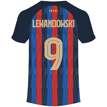 Robert Lewandowski FC Barcelona 23/24 Away White Soccer Jersey Camiseta de Fútbol