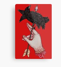 Three Times Unlucky Metal Print