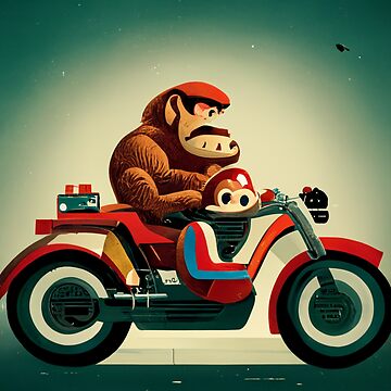 Donkey Kong & Mario bikers Classic T-Shirt by The-Diamond-Art