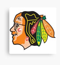 Phish / Chicago Blackhawks - Trey Hawk Canvas Print