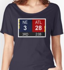 NE 3 vs ATL 28 Champions Comeback Women's Relaxed Fit T-Shirt