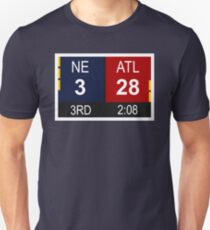 NE 3 vs ATL 28 Champions Comeback Unisex T-Shirt