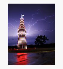 Lit Up Photographic Print