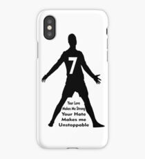 CRISTIANO RONALDO QUOTES iPhone Case
