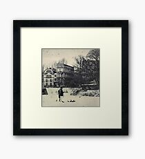 Winter's coming Framed Print