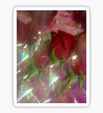 Sparkle Roses Sticker