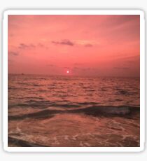 Beautiful sunset Sticker