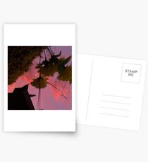 Pink flowers Postcards