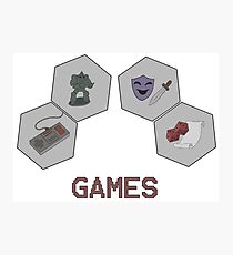 games Photographic Print