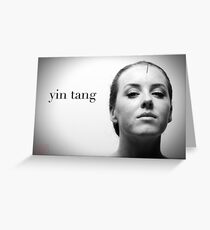 Yin Tang Greeting Card