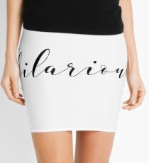 Hilarious Mini Skirt