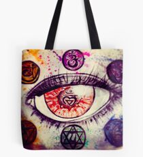 Oh I See You Root Chakra Tote Bag