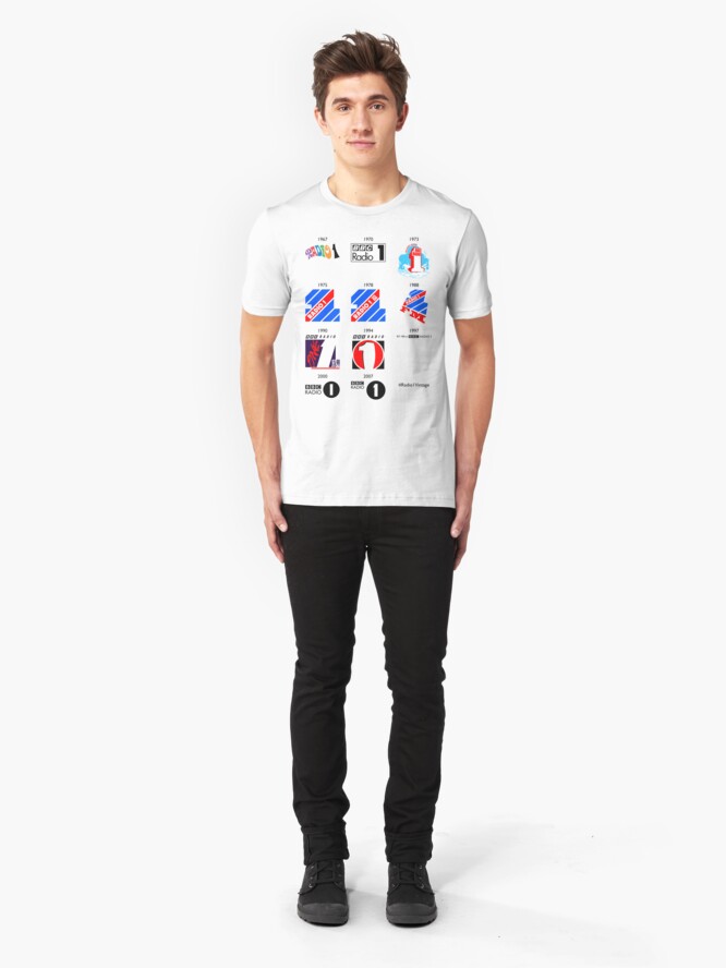 Alternate view of NDVH Radio 1 Vintage Slim Fit T-Shirt