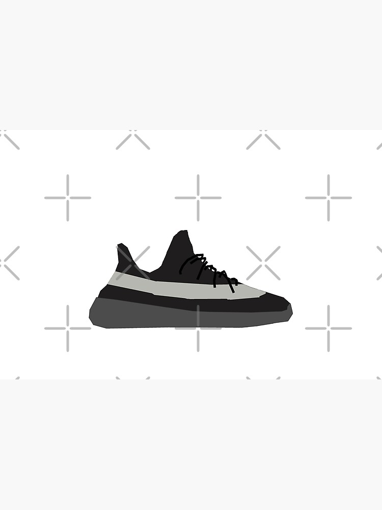 yeezy blanco y negro