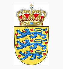 Denmark Coat Of Arms Photographic Print
