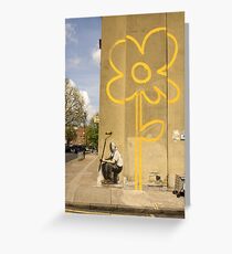 Banksy - Self Portrait? Greeting Card
