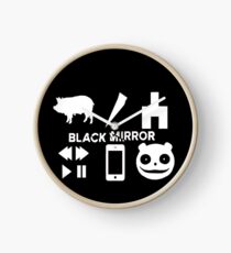 Black Mirror Clock