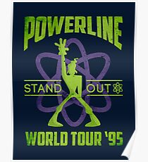Powerline Stand Out World Tour 95' V2 Poster