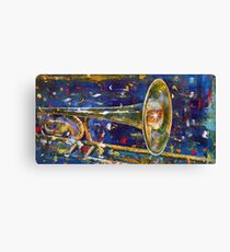 Trombone Canvas Print