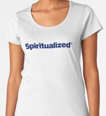 Spiritualized Logo (Ladies and Gentlemen We Are Floating in Space) Women's Premium T-Shirt