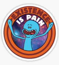 Existence is pain Sticker