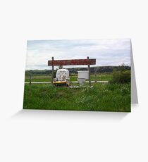 Nebraska Rest Area Greeting Card
