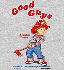 Good Guys - Fireman - Child's Play - Chucky Kids Pullover Hoodie