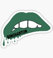 Binghamton Lippen Sticker