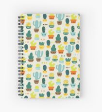 Cactus in Pot Spiral Notebook