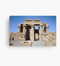 Temple of Edfu, no. 1 Canvas Print