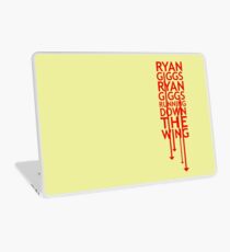 Running Down The Wing Laptop Skin