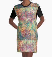 Droplet Graphic T-Shirt Dress