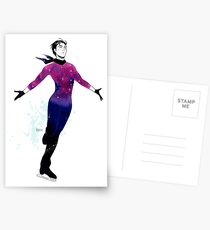 Galaktische Skater - Yuuri Katsuki Postkarten