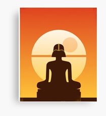 Darth Buddha Canvas Print
