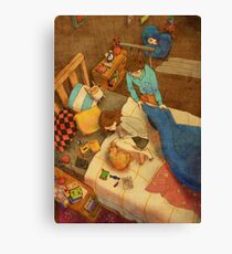 Wrap yourself in a blanket Canvas Print