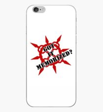 Got it memorized? iPhone Case