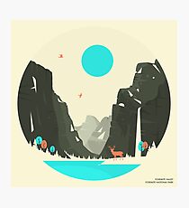 Yosemite-Tal Fotodruck