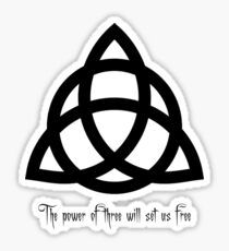 The power of Three Sticker