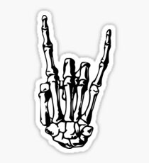 ROCK ON SKELETON Sticker